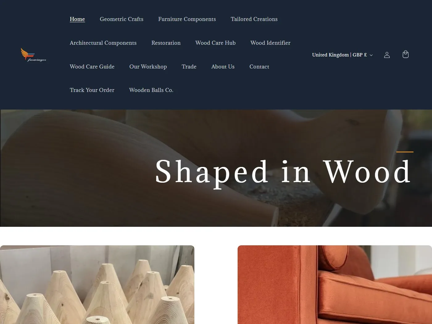 A storefront, live and selling